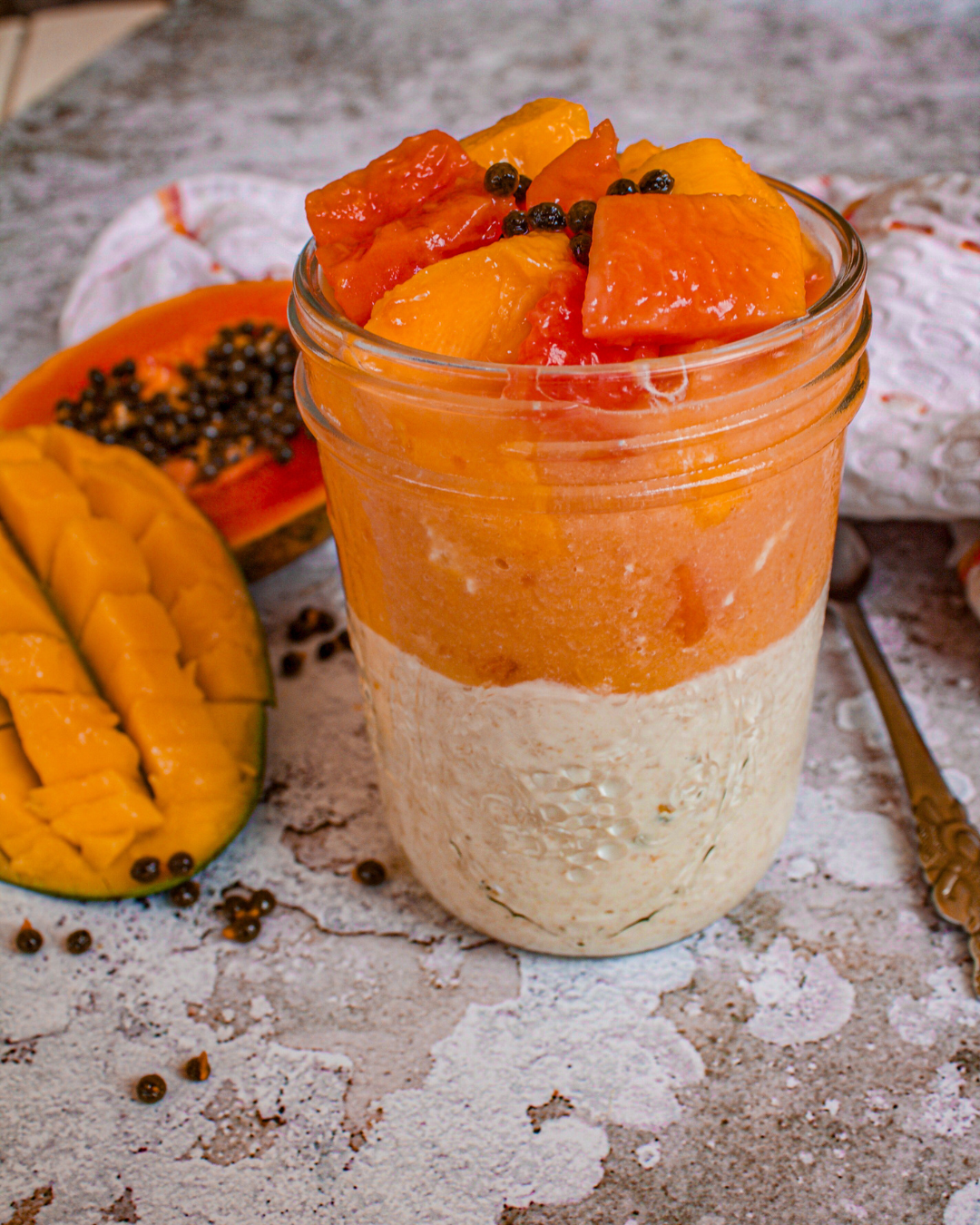 Mango and Overnight Oats Smoothie_Best Body Africa