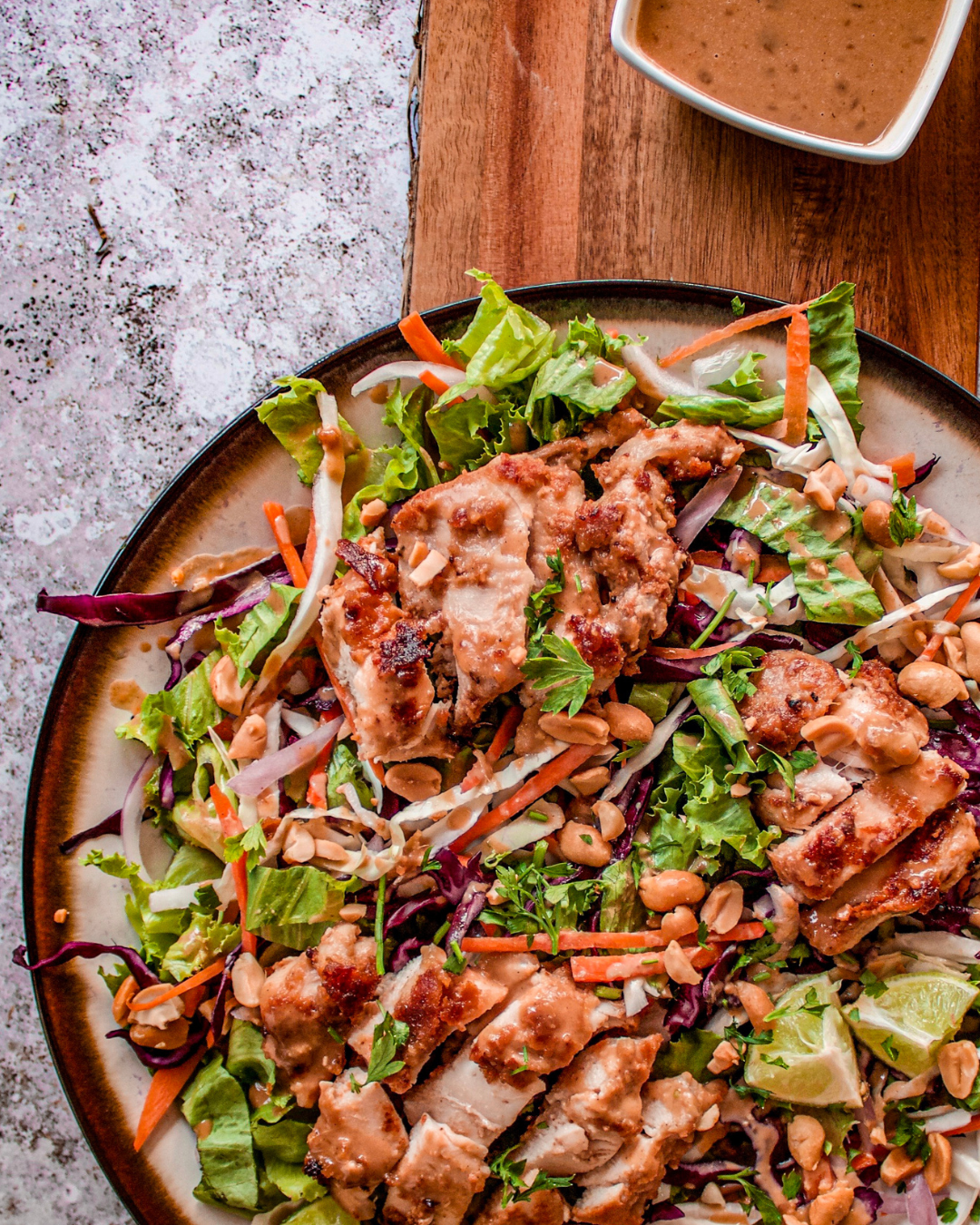 Groundnut chicken chopped salad_Best Body Africa